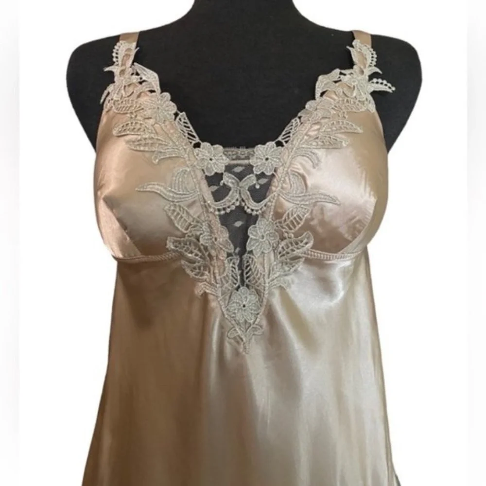 NWT FLORA NIKROOZ | Stella Gown Champagne - Picture 5 of 5